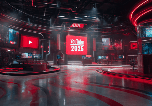 YouTube intelligence artificielle création de contenu 2025