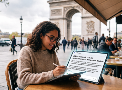 L'IA fait baisser de 29% les recherches internet