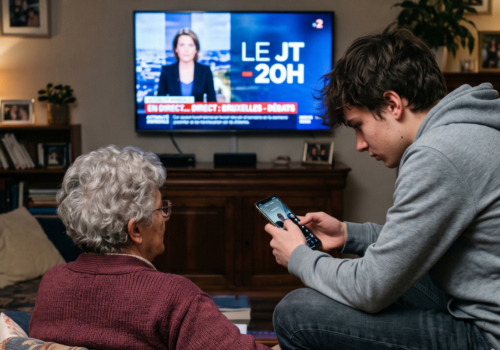 Confiance dans les médias : le JT résiste, mais les jeunes s'en détournent